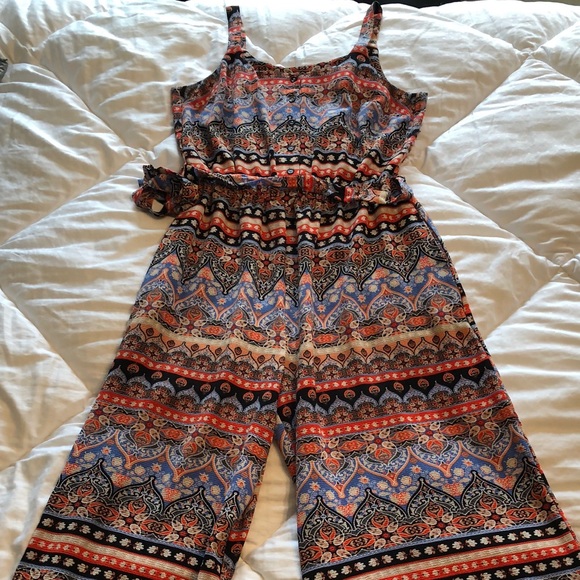 New York & Company Pants - New York and Company Sleeveless Aztec Romper - S
